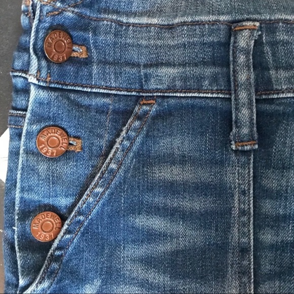 Madewell • Skinny Overalls in Adrian Wash - Picture 7 of 8